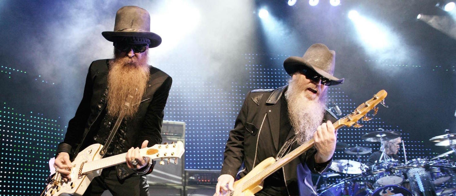ZZ Top will be playing at North Island Credit Union Amphitheatre in Chula Vista