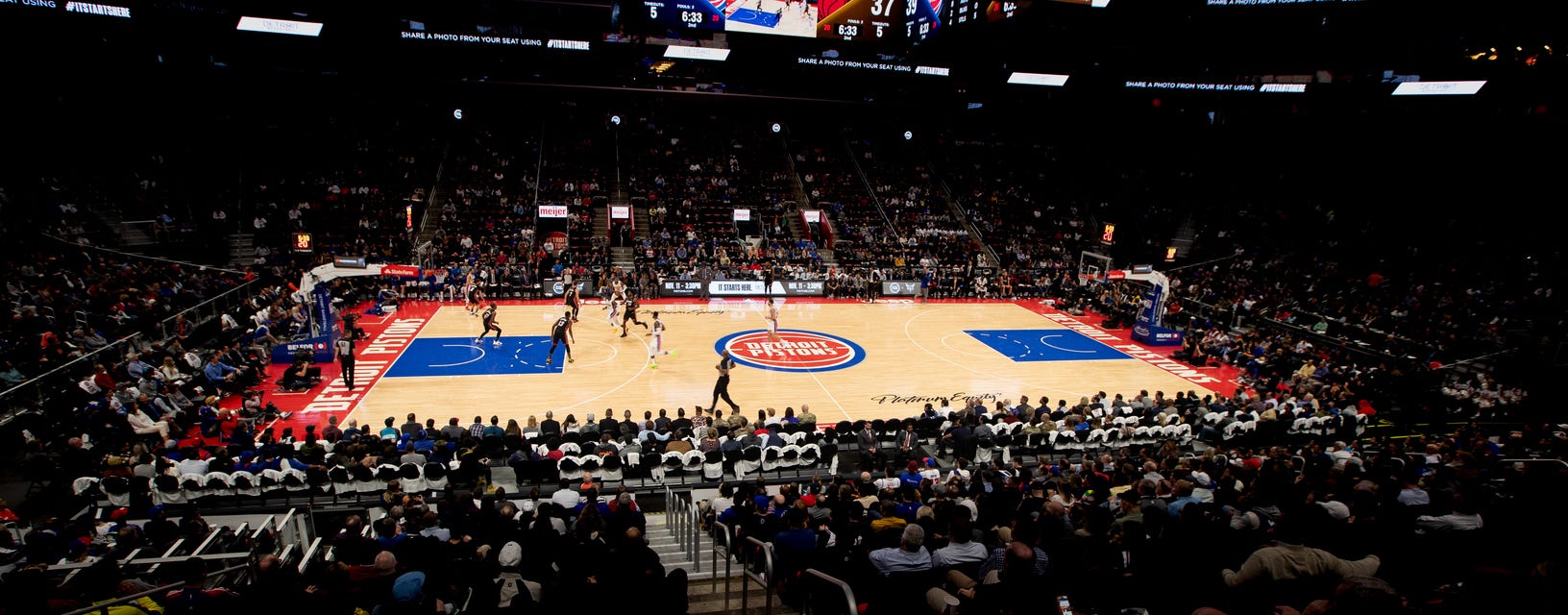 Detroit Pistons will be playing Denver Nuggets at Little Caesars Arena in Detroit