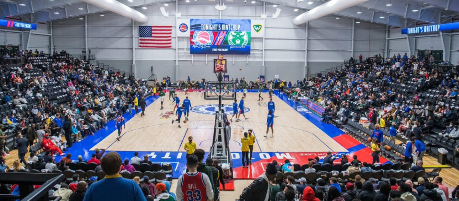 Motor City Cruise will be playing College Park Skyhawks at Wayne State Arena in Detroit