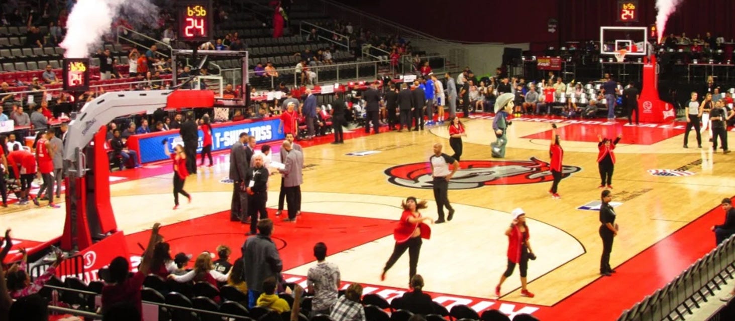 Rio Grande Valley Vipers will be playing Greensboro Swarm at Bert Ogden Arena in Edinburg