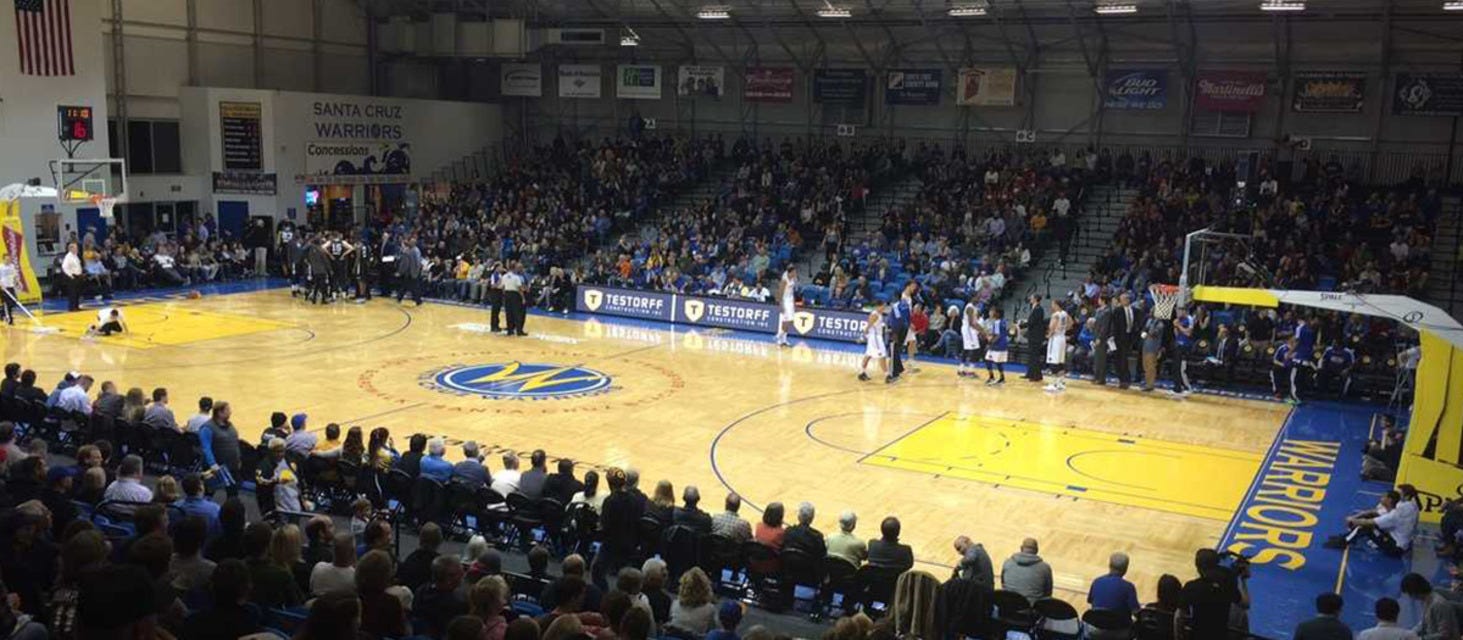 Santa Cruz Warriors will be playing Osceola Magic at Kaiser Permanente Arena in Santa Cruz