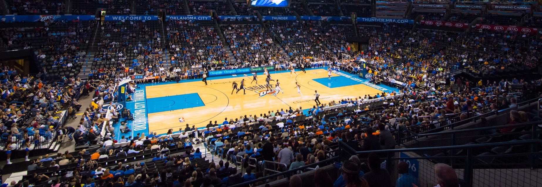 Oklahoma City Thunder will be playing New Orleans Pelicans at BOK Center in Tulsa