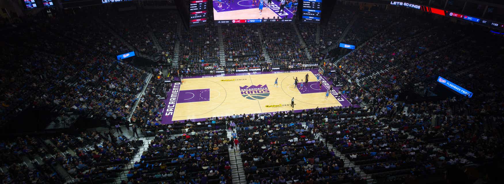 Sacramento Kings will be playing at Golden 1 Center in Sacramento