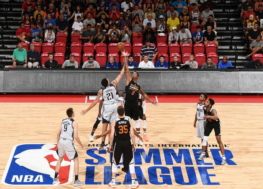NBA Summer League will be playing at Thomas & Mack Center in Las Vegas