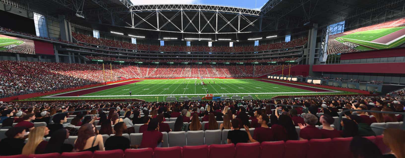 Arizona Cardinals will be playing at State Farm Stadium in Glendale