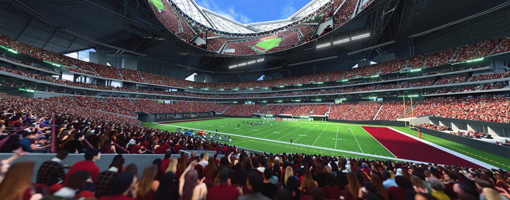 Atlanta Falcons will be playing Chicago Bears at Mercedes-Benz Stadium in Atlanta