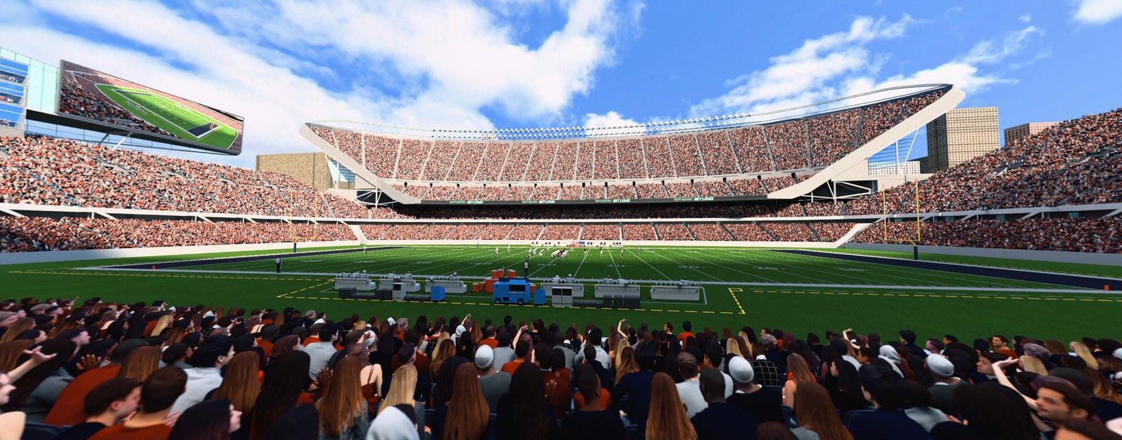 Chicago Bears will be playing Minnesota Vikings at Soldier Field in Chicago