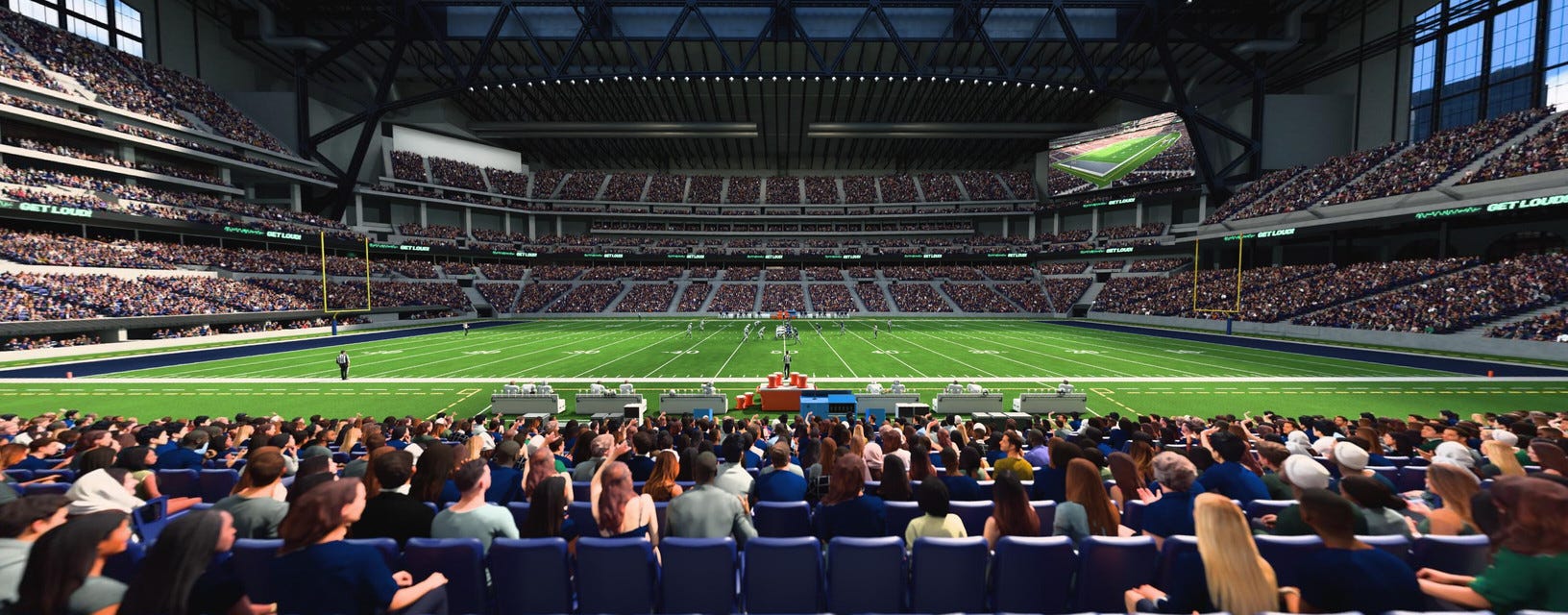 Indianapolis Colts will be playing Dallas Cowboys at Lucas Oil Stadium in Indianapolis