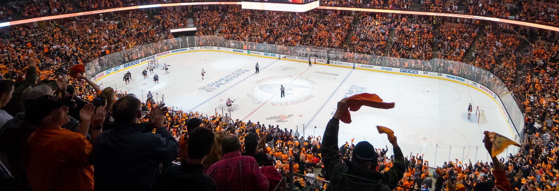 Anaheim Ducks will be playing at Honda Center in Anaheim