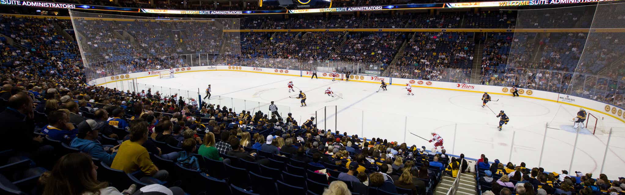 Buffalo Sabres will be playing at KeyBank Center in Buffalo