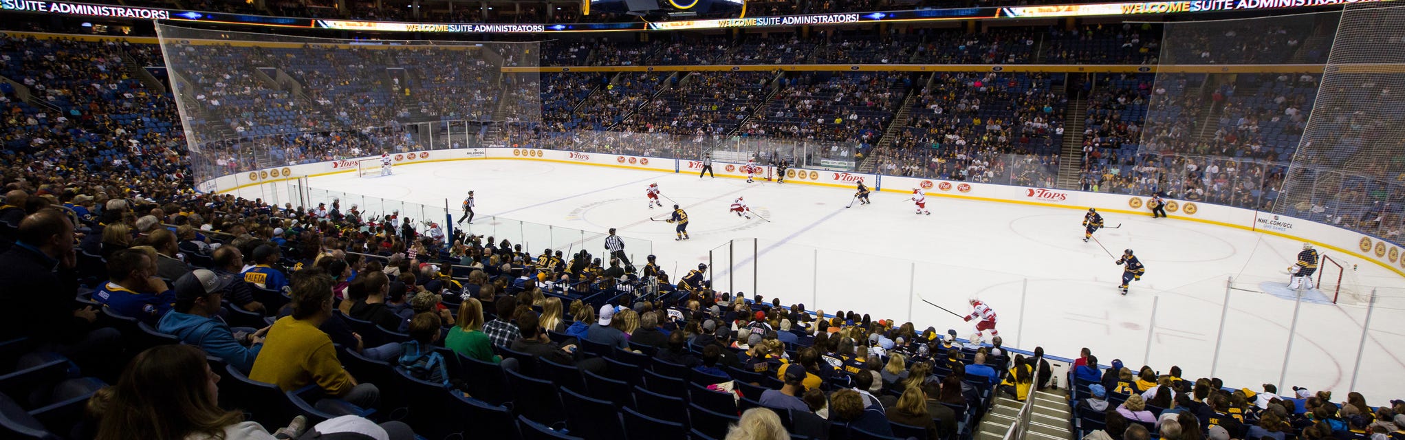Buffalo Sabres will be playing Chicago Blackhawks at KeyBank Center in Buffalo