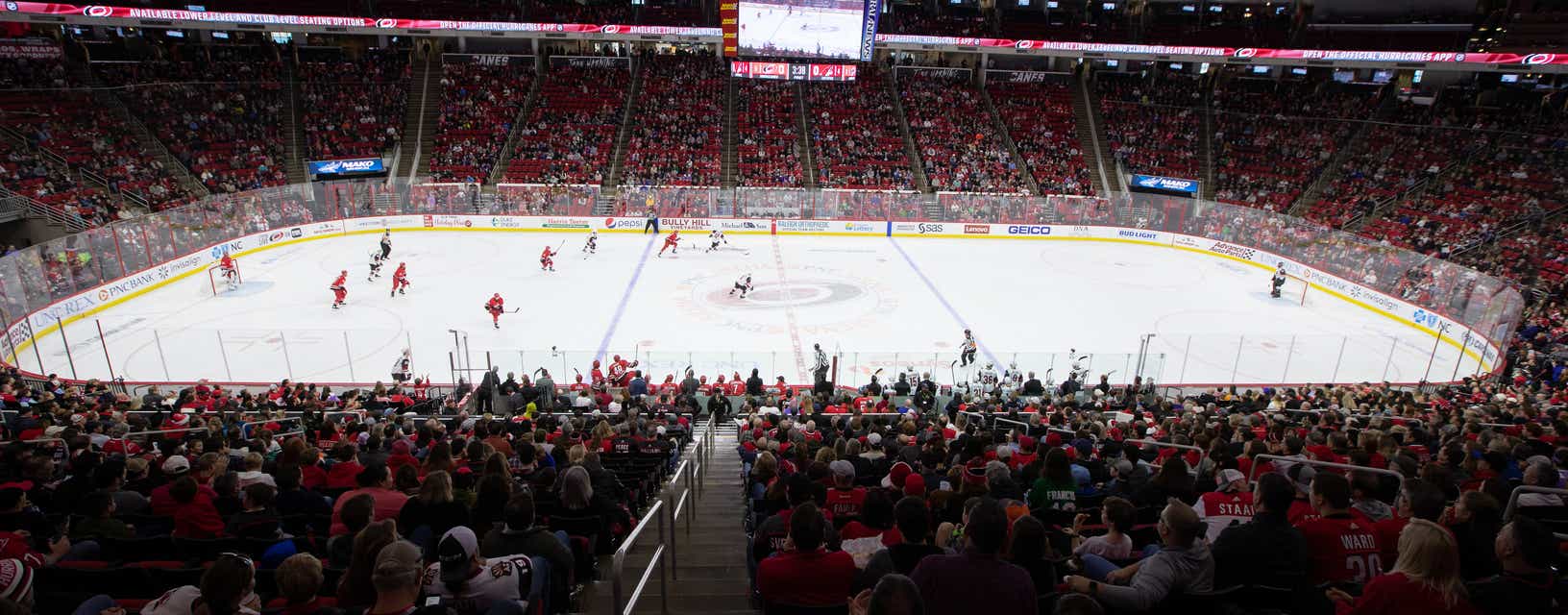 Carolina Hurricanes will be playing Florida Panthers at Lenovo Center in Raleigh