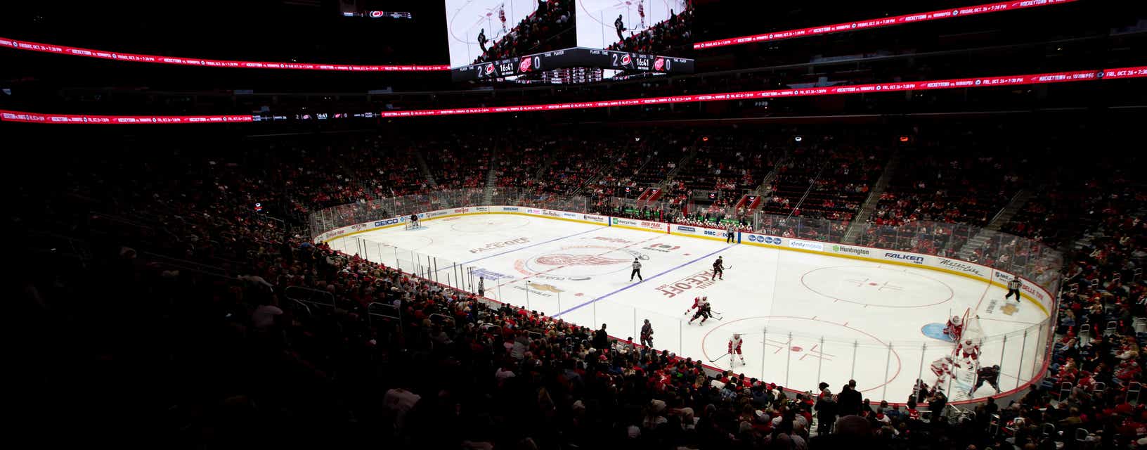Detroit Red Wings will be playing at Little Caesars Arena in Detroit