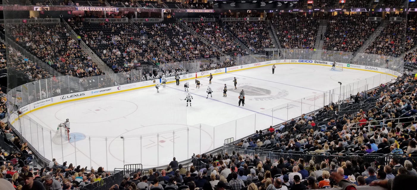 Vegas Golden Knights will be playing San Jose Sharks at T-Mobile Arena in Las Vegas