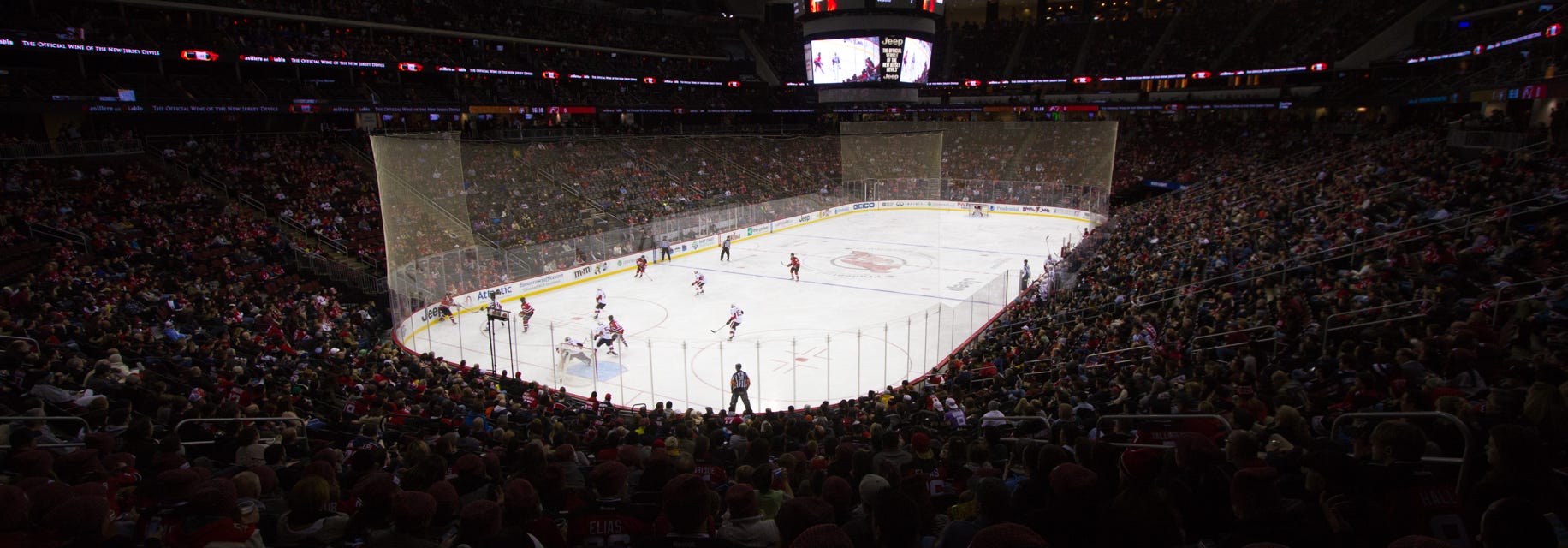 New Jersey Devils will be playing New York Rangers at Prudential Center in Newark