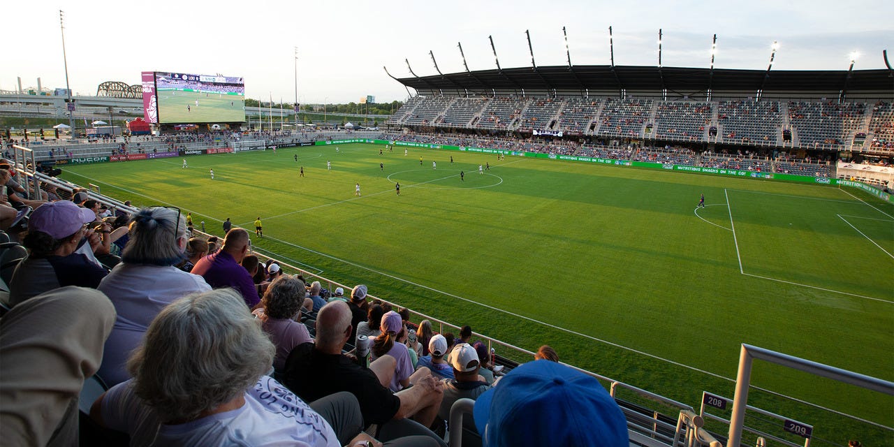 Racing Louisville FC will be playing Houston Dash at Lynn Family Stadium in Louisville