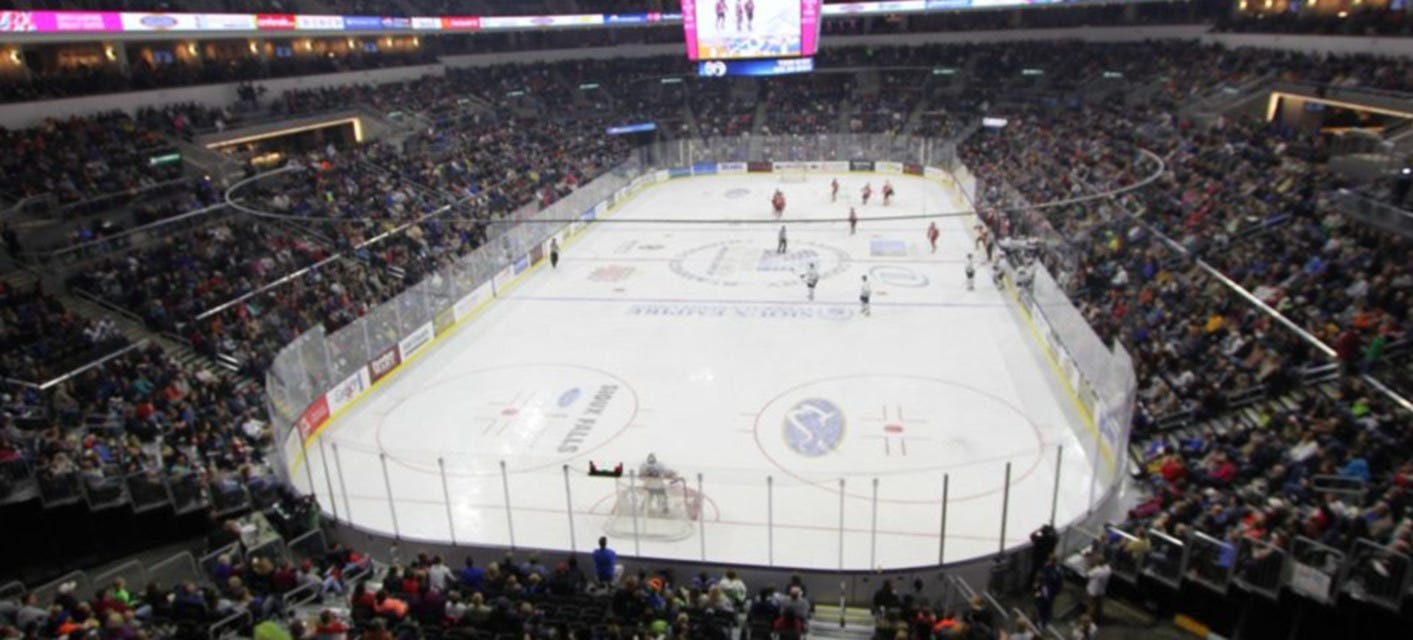 Sioux Falls Stampede will be playing Cedar Rapids RoughRiders at Denny Sanford Premier Center in Sioux Falls
