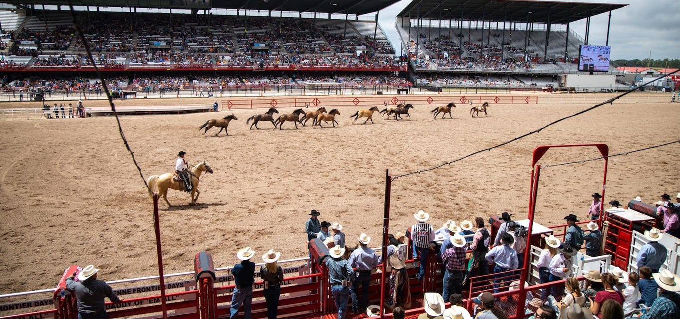 Cheyenne Frontier Days will be playing at Cheyenne Frontier Days Arena in Cheyenne
