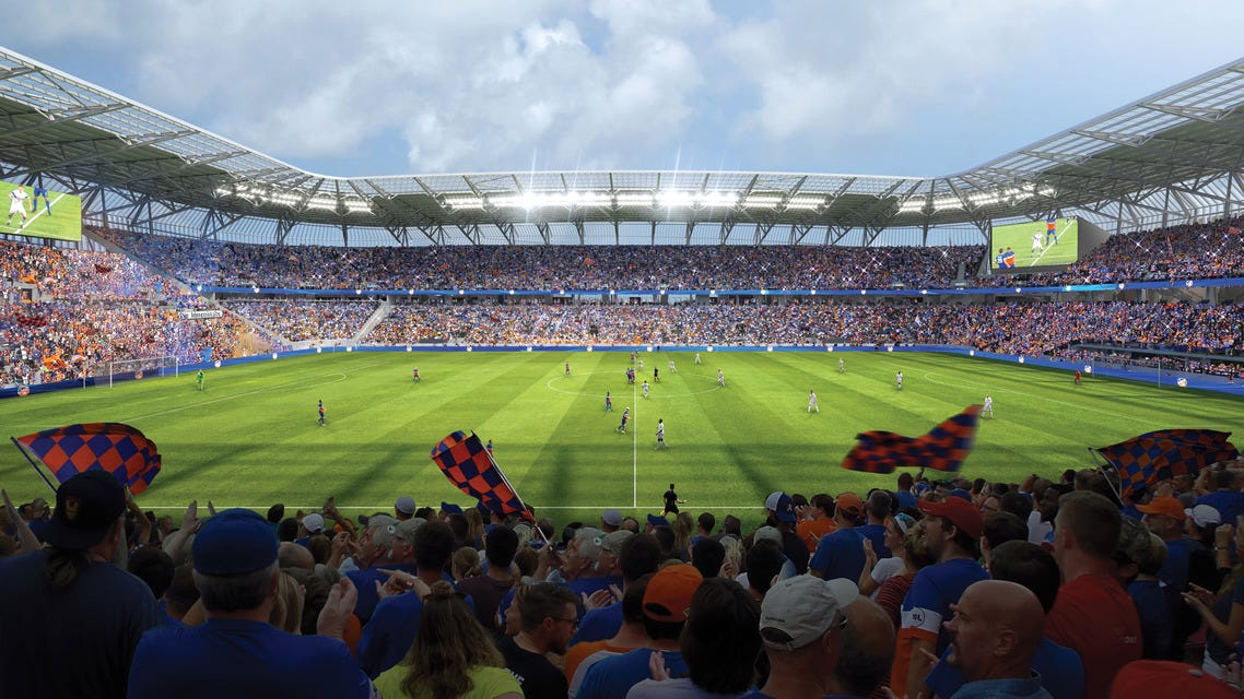 Club America will be playing Tigres UANL at Razorback Stadium in Fayetteville