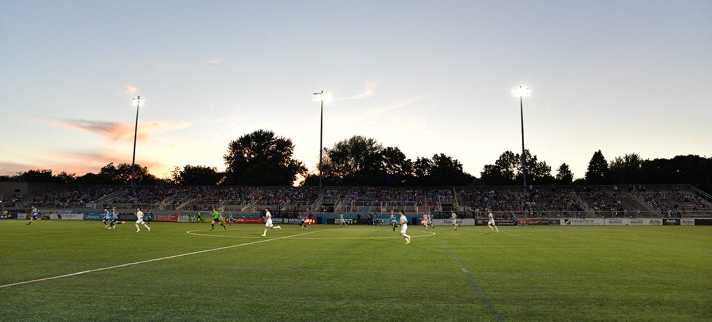 Forward Madison FC will be playing Westchester SC at Breese Stevens Field in Madison