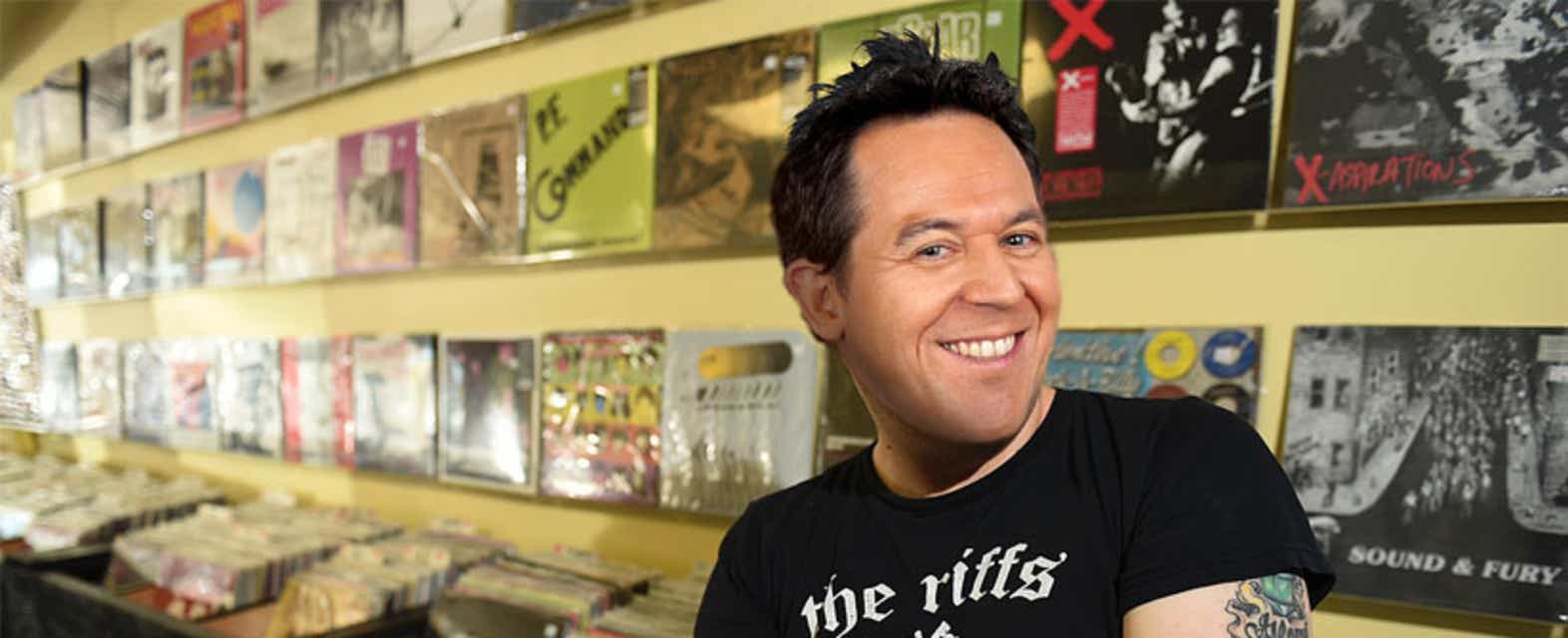 Greg Gutfeld will be playing at Bojangles' Coliseum in Charlotte