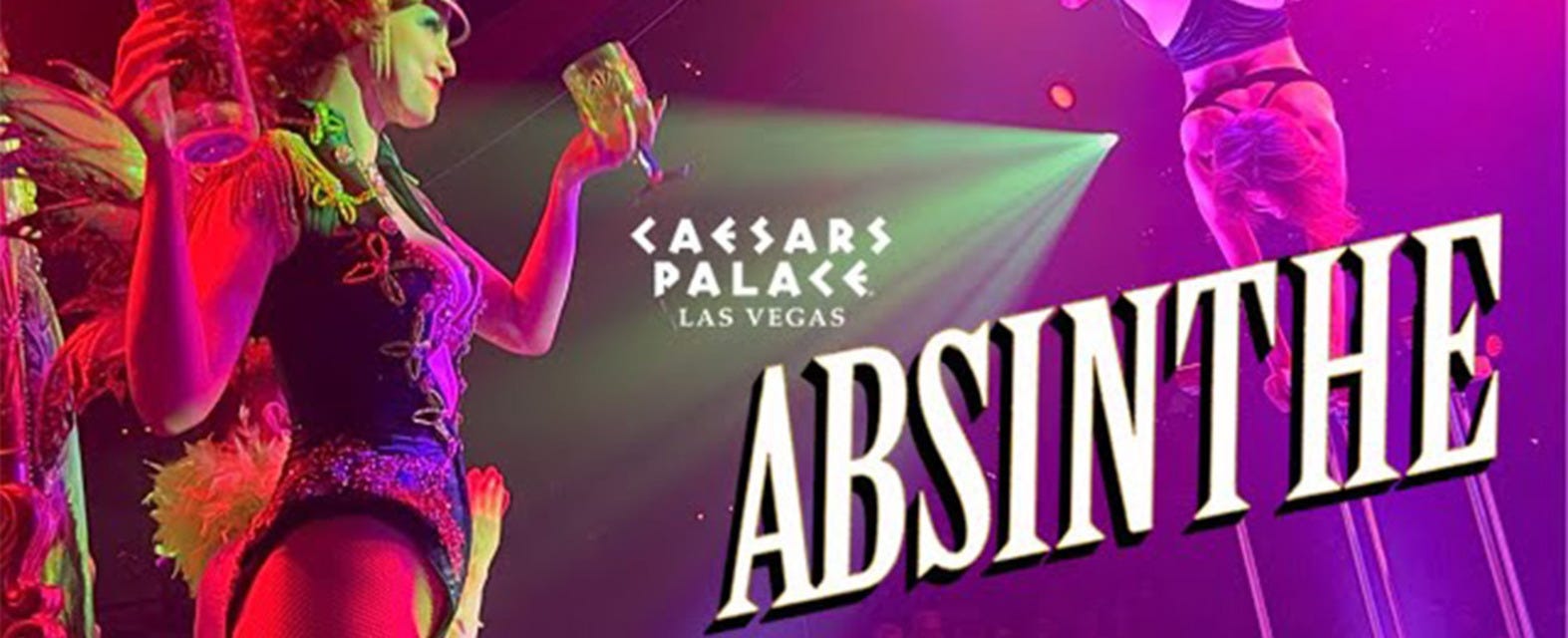 Absinthe will be playing at Spiegeltent at Caesars Palace in Las Vegas
