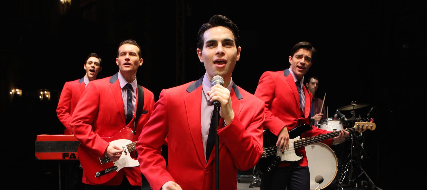 Jersey Boys will be playing at Walton Arts Center in Fayetteville