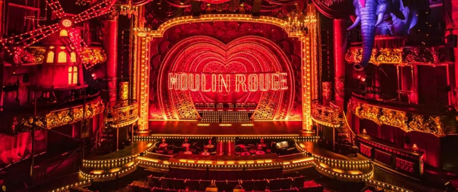 Moulin Rouge! The Musical will be playing at Walton Arts Center in Fayetteville