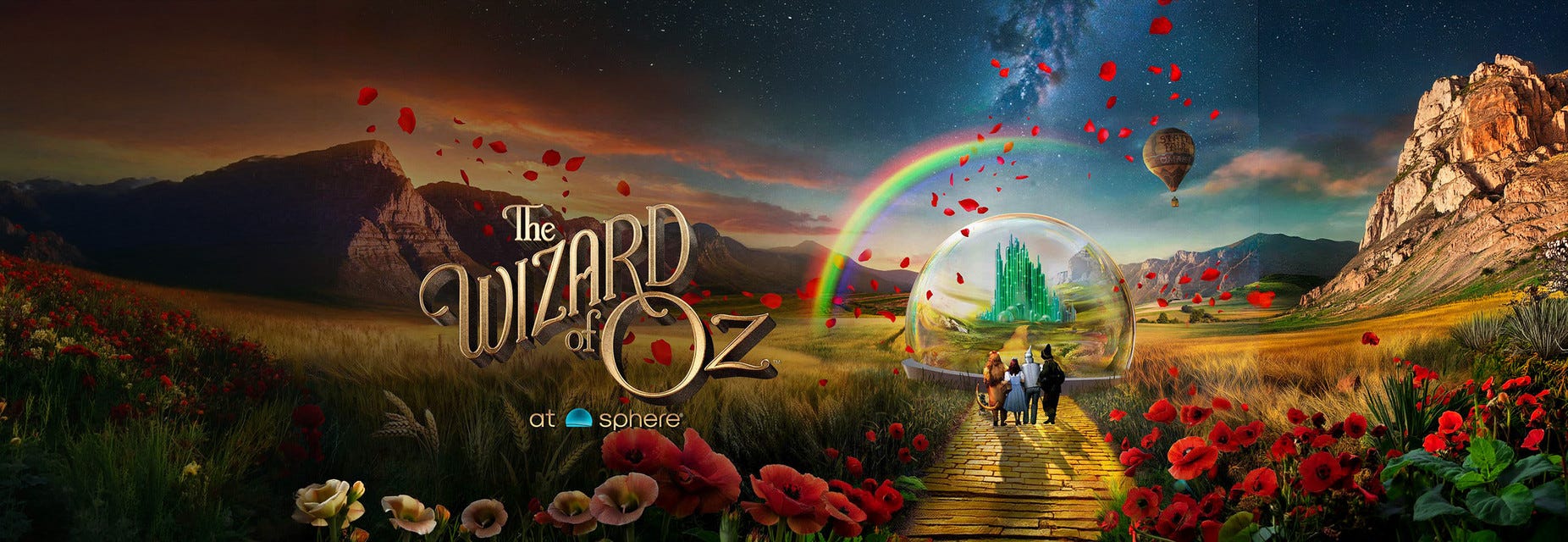The Wizard of Oz at Sphere will be playing at Sphere in Las Vegas
