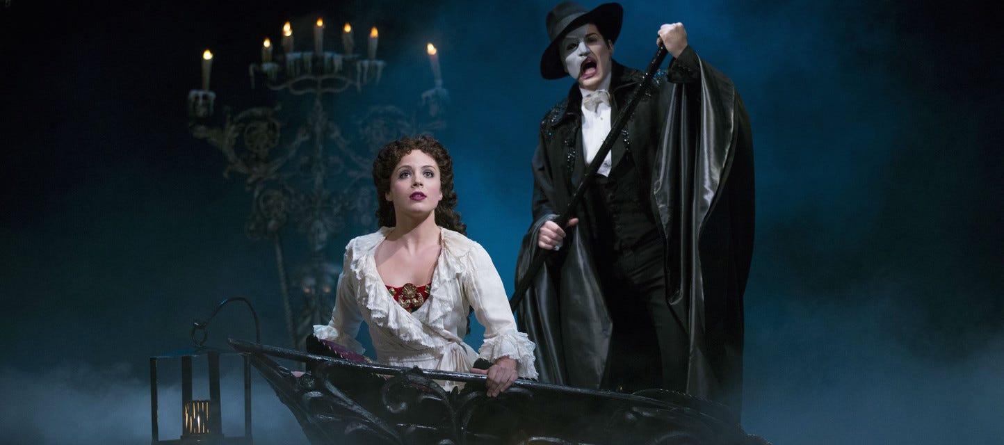 Phantom of the Opera will be playing at Orpheum Theatre in San Francisco