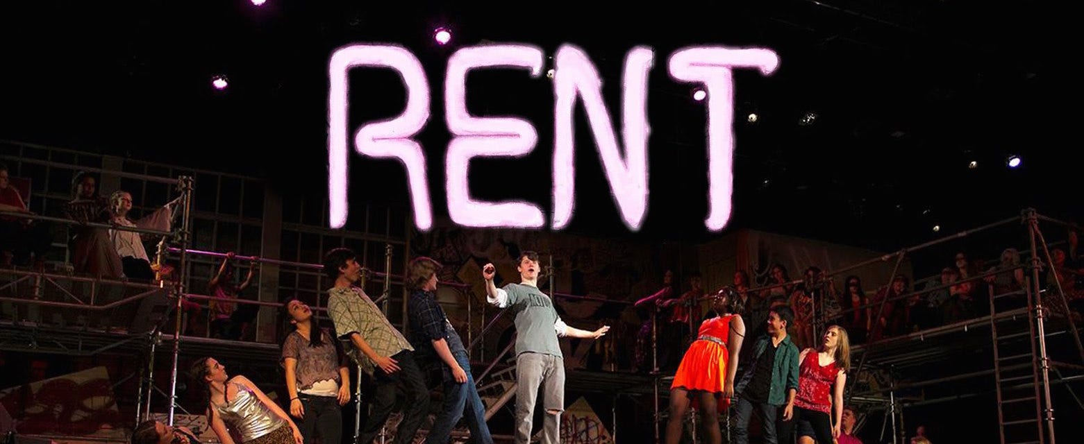 Rent will be playing at Hancher Auditorium in Iowa City