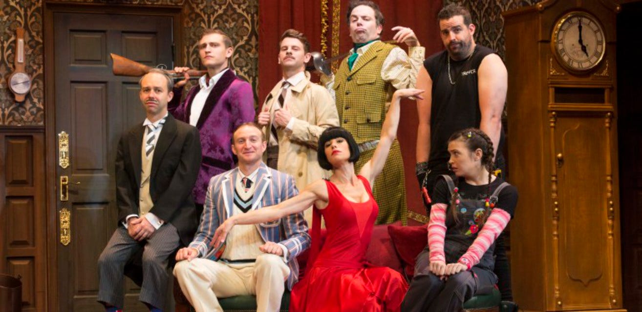 The Play That Goes Wrong will be playing at Theatre Manuvie in Brossard
