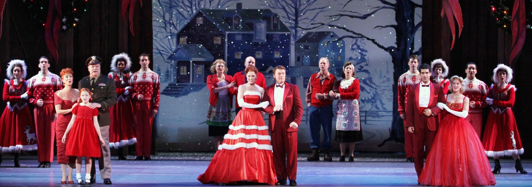 White Christmas will be playing at Hobby Center in Houston