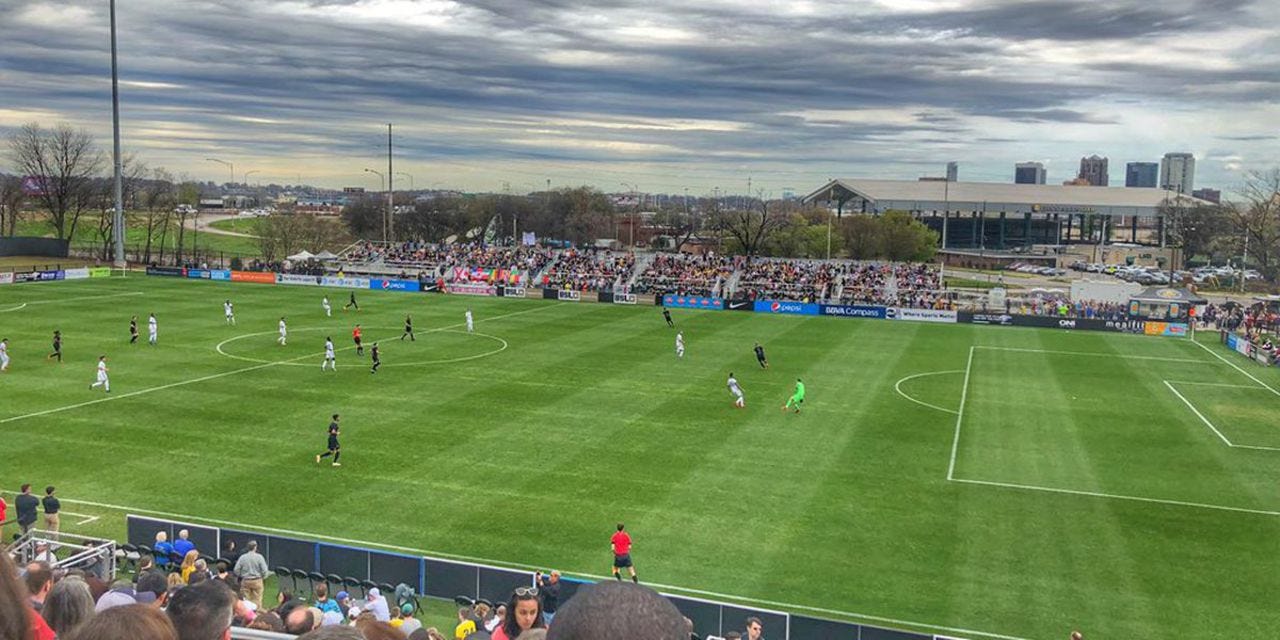 Birmingham Legion FC will be playing Las Vegas Lights FC at Protective Stadium in Birmingham