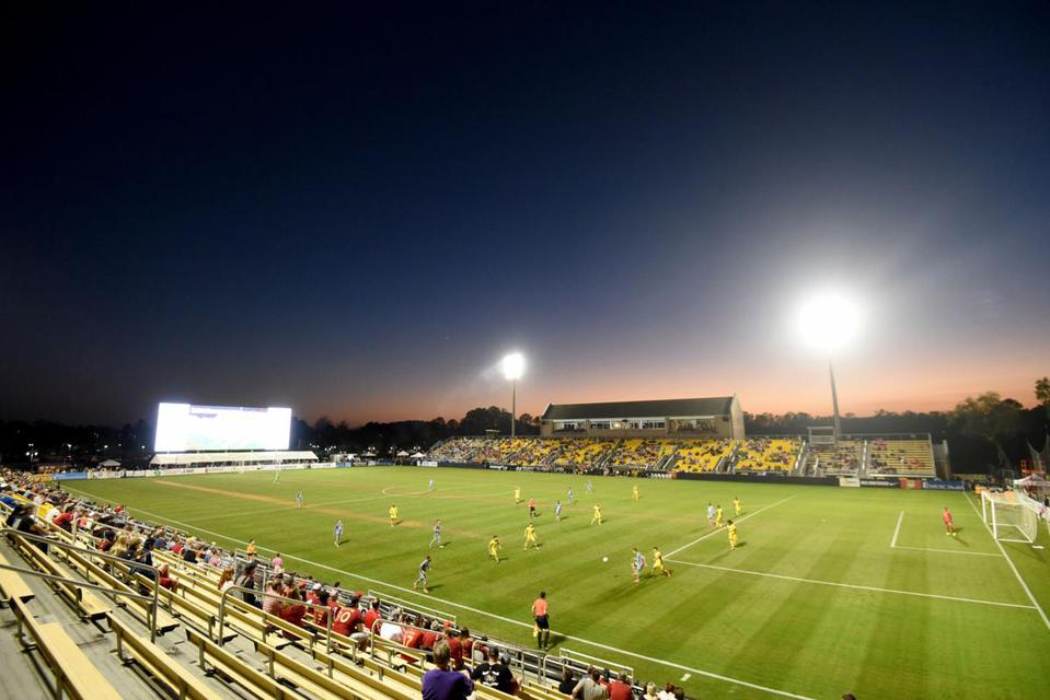 Charleston Battery will be playing Pittsburgh Riverhounds at Patriots Point Soccer Stadium in Mount Pleasant