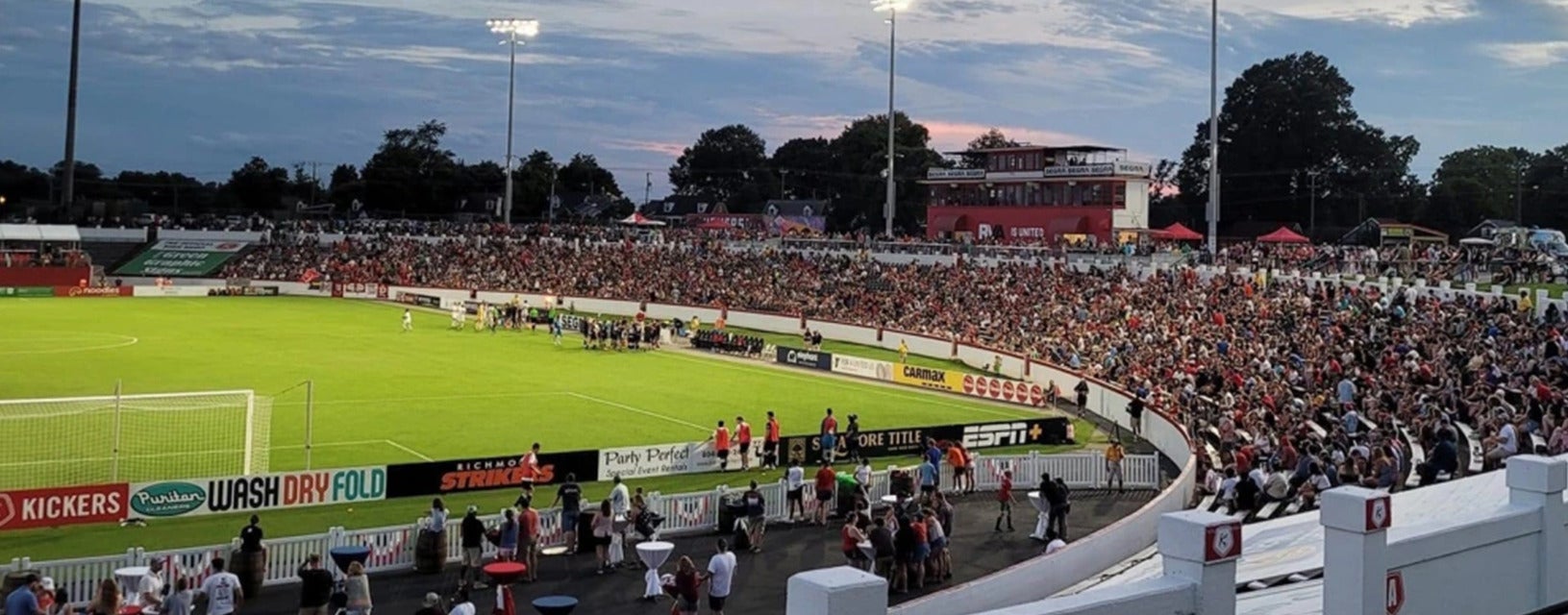 Richmond Kickers will be playing Spokane Velocity FC at City Stadium in Richmond