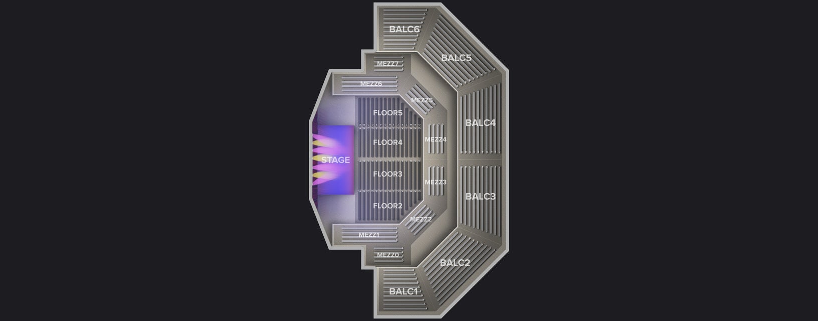 Seat view from Floor