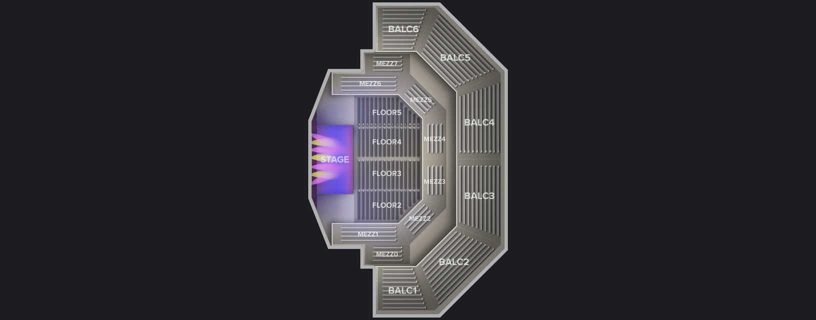 Seat view from Floor