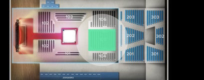 Seat view from Floor