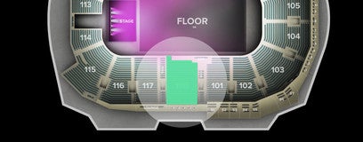 Seat view from Lower