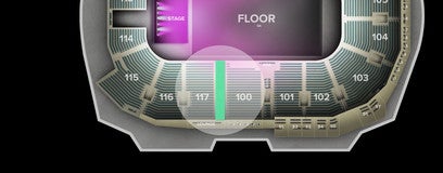 Seat view from Lower