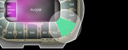 Seat view from Lower