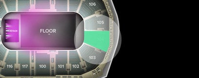 Seat view from Lower