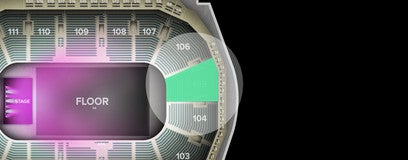 Seat view from Lower