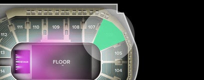 Seat view from Lower