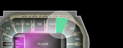 Seat view from Lower