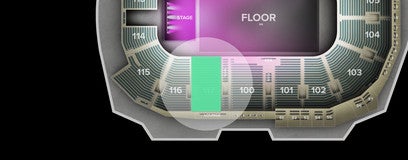 Seat view from Lower