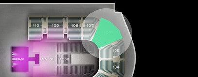 Seat view from Reserved Bowl