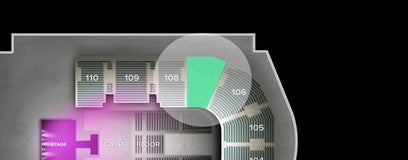 Seat view from Reserved Bowl