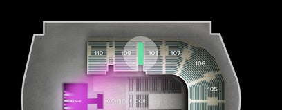 Seat view from Reserved Bowl